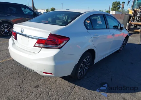 2014 Honda Civic Ex-L from USA, damaged, VIN 19XFB2F92EE235746